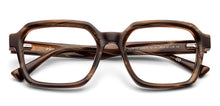 Load image into Gallery viewer, Brown Square Full Rim Unisex Eyeglasses by John Jacobs-236870