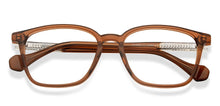 Load image into Gallery viewer, Brown Square Full Rim Unisex Eyeglasses by John Jacobs Online-216848