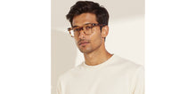Load image into Gallery viewer, Brown Square Full Rim Unisex Eyeglasses by John Jacobs-233415