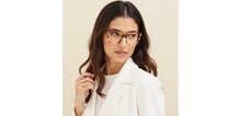 Load image into Gallery viewer, Brown Square Full Rim Unisex Eyeglasses by John Jacobs-233415
