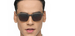 Brown Wayfarer Full Rim Unisex Sunglasses by Vincent Chase Polarized-215958