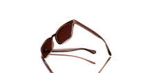 Load image into Gallery viewer, Brown Wayfarer Full Rim Unisex Sunglasses by Vincent Chase Polarized-215958