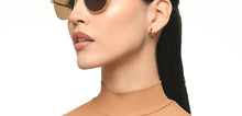 Load image into Gallery viewer, Gold Cat Eye Full Rim Women Sunglasses by Vincent Chase Polarized-213246
