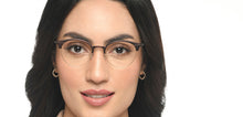 Load image into Gallery viewer, Brown Oval Full Rim Unisex Eyeglasses by John Jacobs-210122
