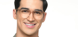 Brown Square Full Rim Unisex Eyeglasses by Lenskart-217409