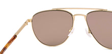 Load image into Gallery viewer, Gold Aviator Full Rim Unisex Sunglasses by John Jacobs-223168