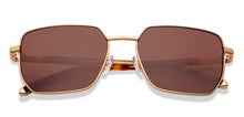 Load image into Gallery viewer, Gold Geometric Full Rim Men Sunglasses by John Jacobs-229259