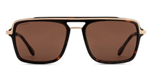 Load image into Gallery viewer, Tortoise Square Full Rim Unisex Sunglasses by John Jacobs-217132