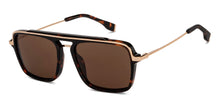 Load image into Gallery viewer, Tortoise Square Full Rim Unisex Sunglasses by John Jacobs-217132