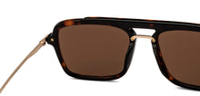 Load image into Gallery viewer, Tortoise Square Full Rim Unisex Sunglasses by John Jacobs-217132