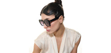 Load image into Gallery viewer, Black Wayfarer Full Rim Women Sunglasses by Vincent Chase Polarized-225711