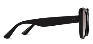 Black Wayfarer Full Rim Women Sunglasses by Vincent Chase Polarized-225711