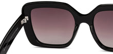 Load image into Gallery viewer, Black Wayfarer Full Rim Women Sunglasses by Vincent Chase Polarized-225711