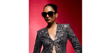 Load image into Gallery viewer, Black Wayfarer Full Rim Women Sunglasses by Vincent Chase Polarized-225711