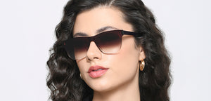 Brown Cat Eye Full Rim Women Sunglasses by Vincent Chase-216983
