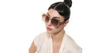 Load image into Gallery viewer, Brown Wayfarer Full Rim Women Sunglasses by Vincent Chase Polarized-225755