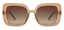 Load image into Gallery viewer, Brown Wayfarer Full Rim Women Sunglasses by Vincent Chase Polarized-225755