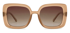 Brown Wayfarer Full Rim Women Sunglasses by Vincent Chase Polarized-225755