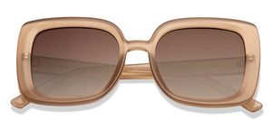 Brown Wayfarer Full Rim Women Sunglasses by Vincent Chase Polarized-225755