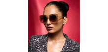 Load image into Gallery viewer, Brown Wayfarer Full Rim Women Sunglasses by Vincent Chase Polarized-225755