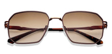 Load image into Gallery viewer, Brown Rectangle/ Square Rimless Unisex Sunglasses by Vincent Chase-216040