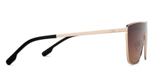 Load image into Gallery viewer, Gold Rectangle/ Square Full Rim Unisex Sunglasses by Lenskart STUDIO-216050