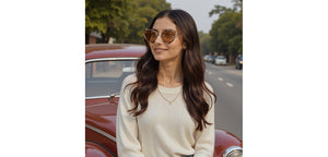 Grey Cat Eye Full Rim Women Sunglasses by John Jacobs-236886