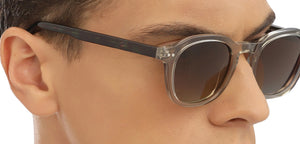 Grey Round Full Rim Unisex Sunglasses by John Jacobs-215343