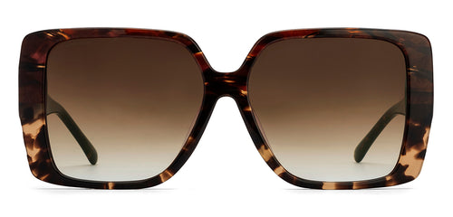 Tortoise Square Full Rim Women Sunglasses by John Jacobs-216830