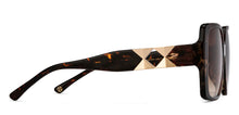Load image into Gallery viewer, Tortoise Square Full Rim Women Sunglasses by John Jacobs-216830