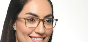 Brown Rectangle Full Rim Unisex Eyeglasses by Lenskart Air-215874