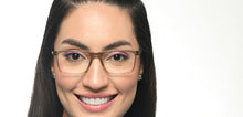 Load image into Gallery viewer, Brown Rectangle Full Rim Unisex Eyeglasses by Lenskart Air-215874
