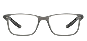 Grey Rectangle Full Rim Unisex Eyeglasses by Lenskart Air-209772