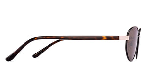 Matte Black Round Full Rim Women Sunglasses by Lenskart-220679