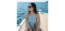 Load image into Gallery viewer, Gold Aviator Full Rim Unisex Sunglasses by John Jacobs-225735