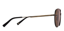 Load image into Gallery viewer, Gold Aviator Full Rim Unisex Sunglasses by John Jacobs-225735