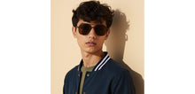 Load image into Gallery viewer, Gunmetal Aviator Full Rim Unisex Sunglasses by Lenskart-232720