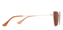 Load image into Gallery viewer, Gold Cat Eye Full Rim Unisex Sunglasses by Lenskart-232012