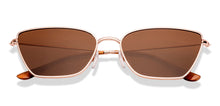 Load image into Gallery viewer, Gold Cat Eye Full Rim Unisex Sunglasses by Lenskart-232012