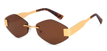 Load image into Gallery viewer, Gold Others Rimless Unisex Sunglasses by Lenskart-232008