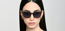 Load image into Gallery viewer, Brown Cat Eye Full Rim Women Eyeglasses by Lenskart Air-220234