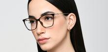 Load image into Gallery viewer, Brown Cat Eye Full Rim Women Eyeglasses by Lenskart Air-220234