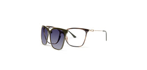 Brown Cat Eye Full Rim Women Eyeglasses by Lenskart Air-220234