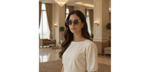 Load image into Gallery viewer, Silver Geometric Full Rim Women Sunglasses by Lenskart-227062