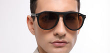 Load image into Gallery viewer, Tortoise Aviator Full Rim Unisex Eyeglasses by John Jacobs-218235