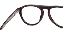Load image into Gallery viewer, Tortoise Aviator Full Rim Unisex Eyeglasses by John Jacobs-218235