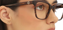 Load image into Gallery viewer, Tortoise Square Full Rim Unisex Eyeglasses by John Jacobs-216853