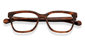 Tortoise Square Full Rim Unisex Eyeglasses by John Jacobs-216853