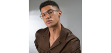 Load image into Gallery viewer, Brown Transparent Square Full Rim Unisex Eyeglasses by Vincent Chase-225137