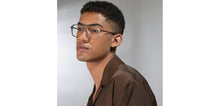 Load image into Gallery viewer, Brown Transparent Square Full Rim Unisex Eyeglasses by Vincent Chase-225137